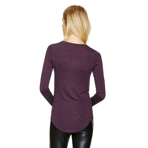 ARITZIA Wilfred Free Diapason Purple Long Sleeve T-Shirt XXS - Picture 6 of 16